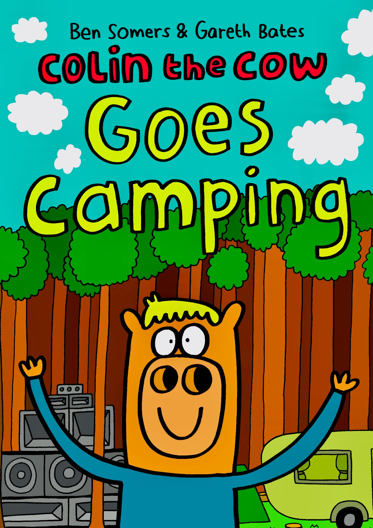 Storybook: Colin the Cow Goes Camping (Book 1)