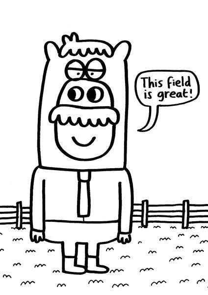 COLOURING BOOK | GAMES | PUZZLES - COLIN THE COW GOES CAMPING (BOOK 2)