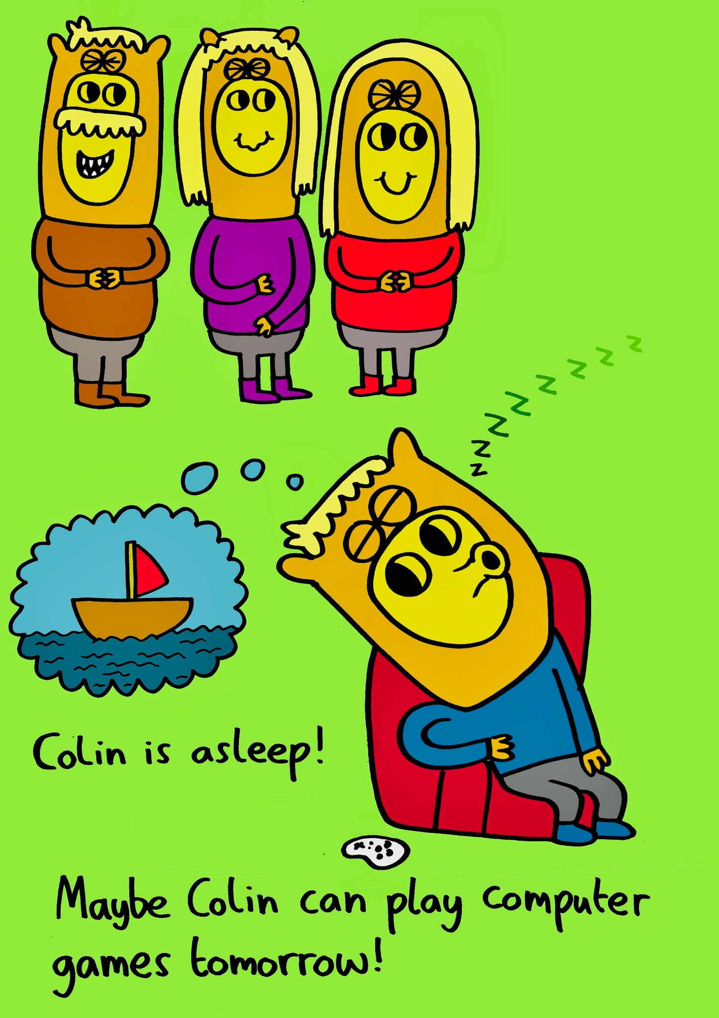 STORYBOOK: COLIN GOES TO THE BOAT RACE (BOOK 3)