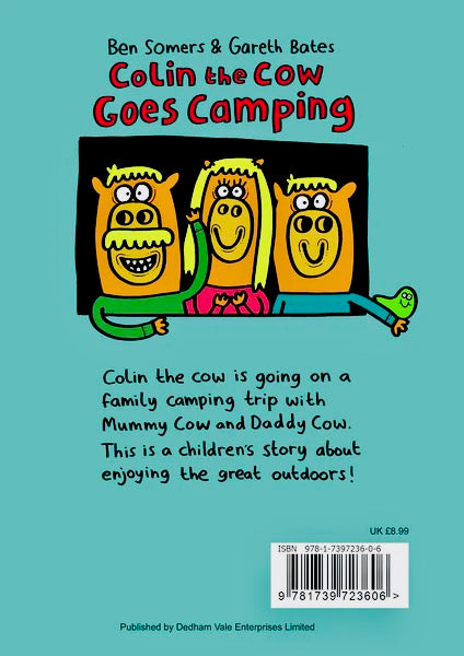 Storybook: Colin the Cow Goes Camping (Book 1)