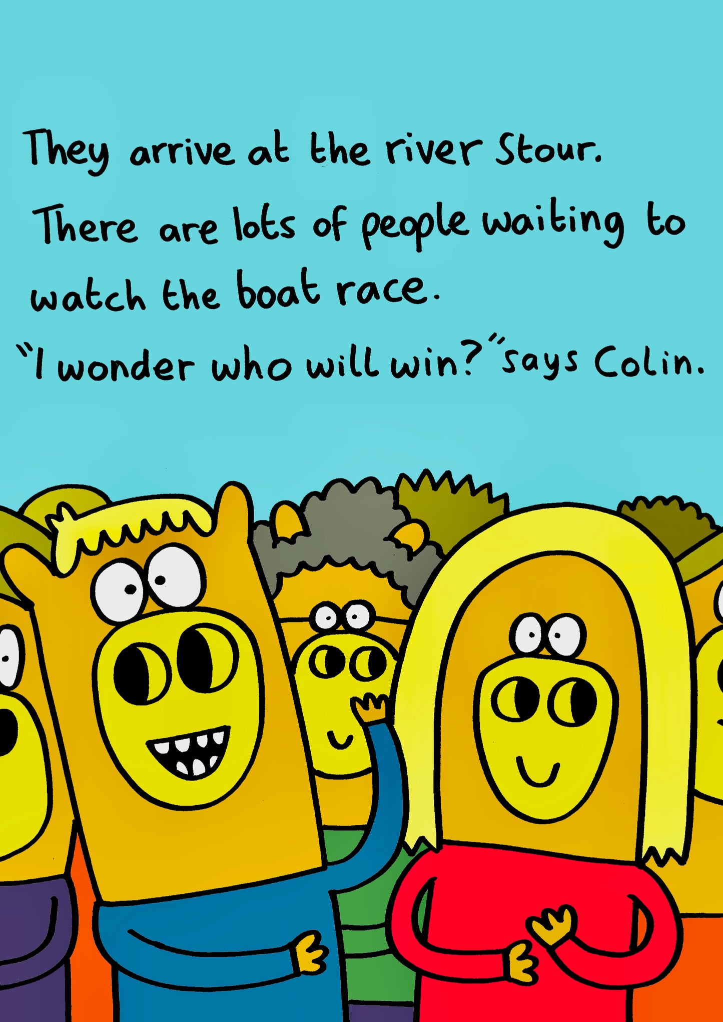 STORYBOOK: COLIN GOES TO THE BOAT RACE (BOOK 3)