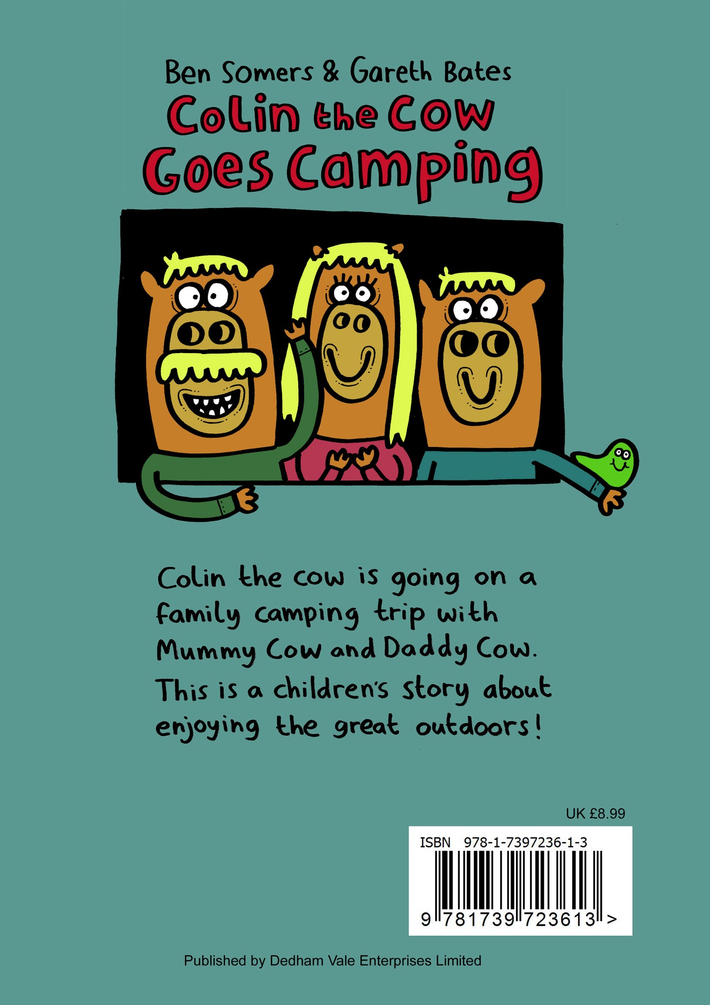 Picture Storybook - Colin the Cow Goes Camping - e-book (PDF)