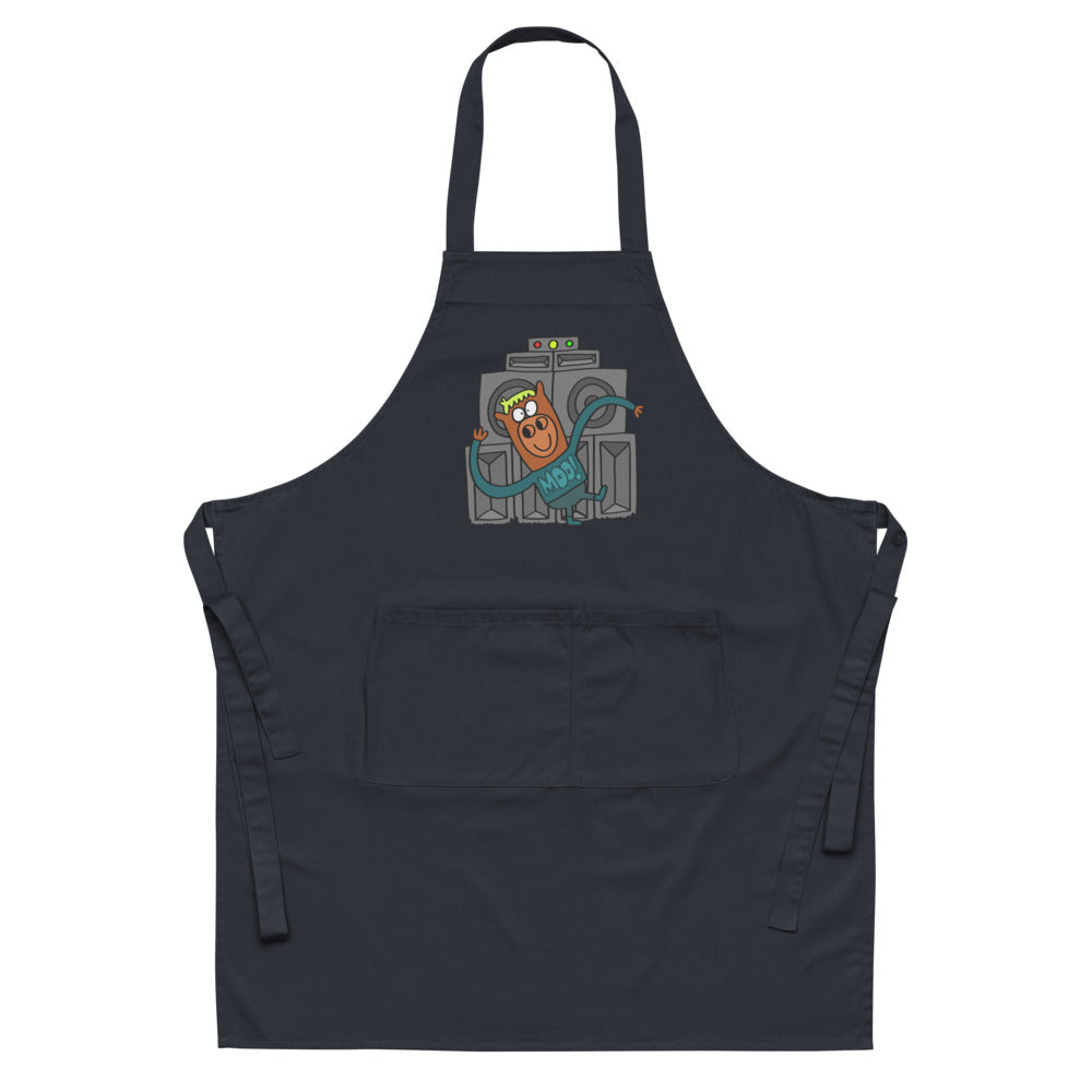 Wobble Dancing - One size - Organic cotton apron