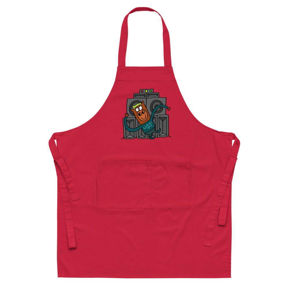 Wobble Dancing - One size - Organic cotton apron