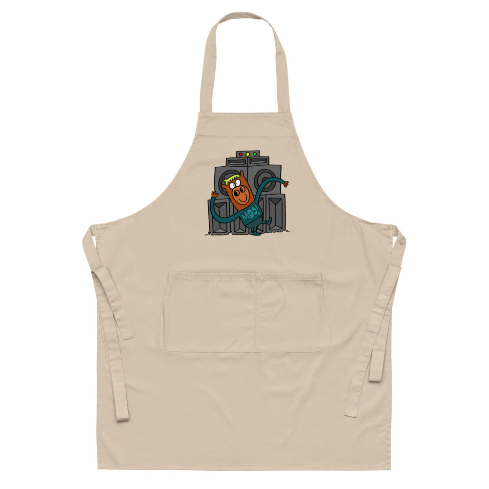 Wobble Dancing - One size - Organic cotton apron
