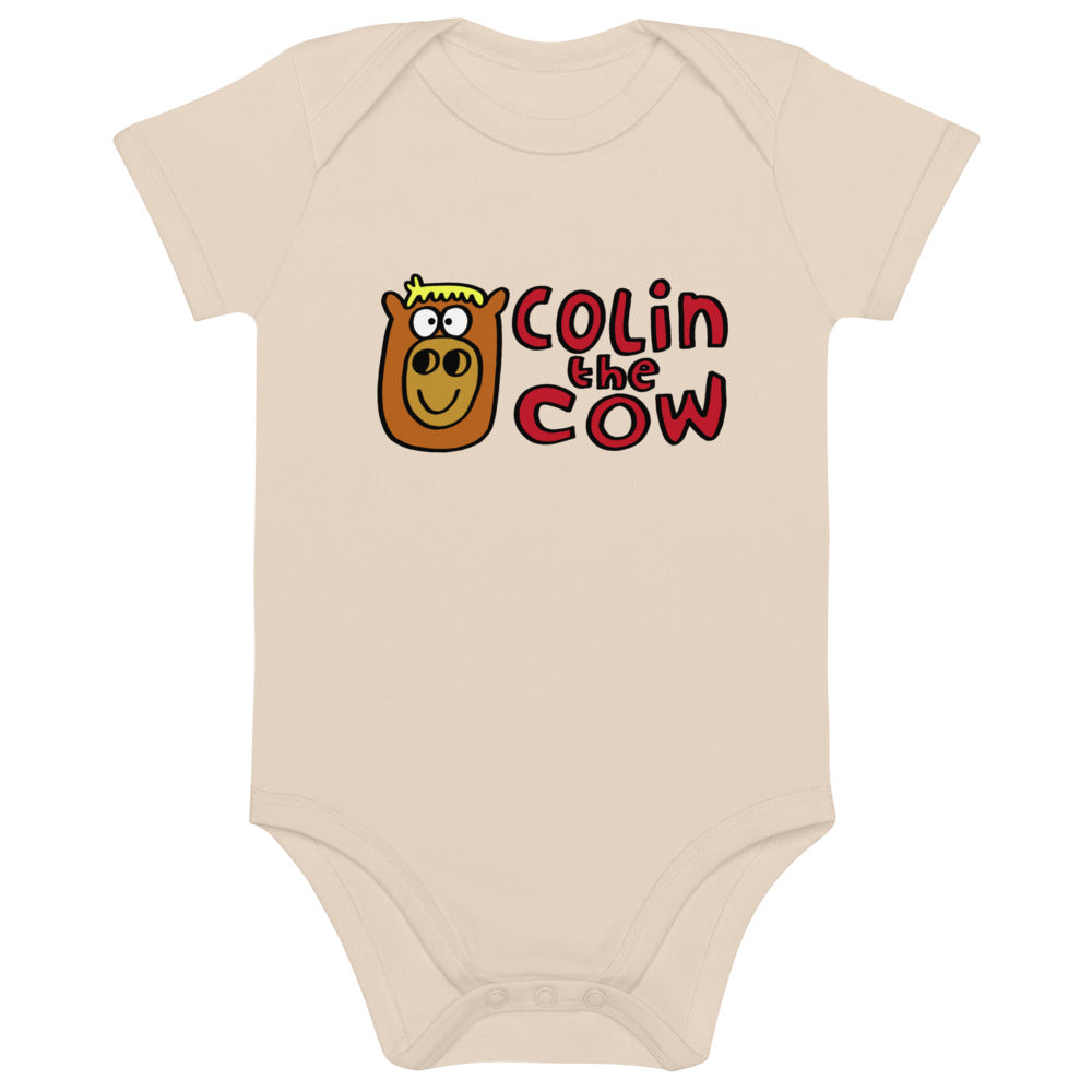 Colin's Logo - Organic cotton baby bodysuit