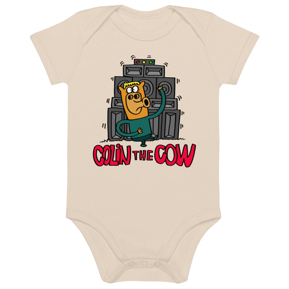Colin Dancing - Organic cotton baby bodysuit