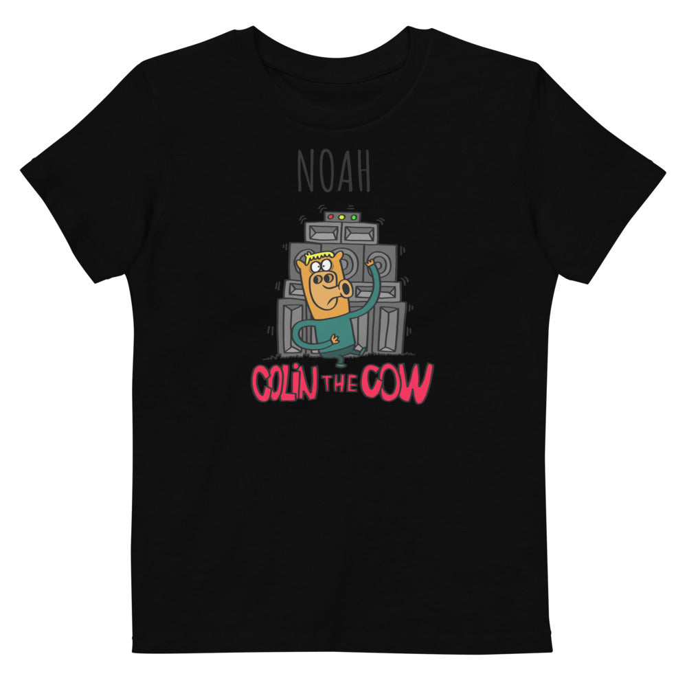 Colin Dancing - Personalised organic cotton kids t-shirt
