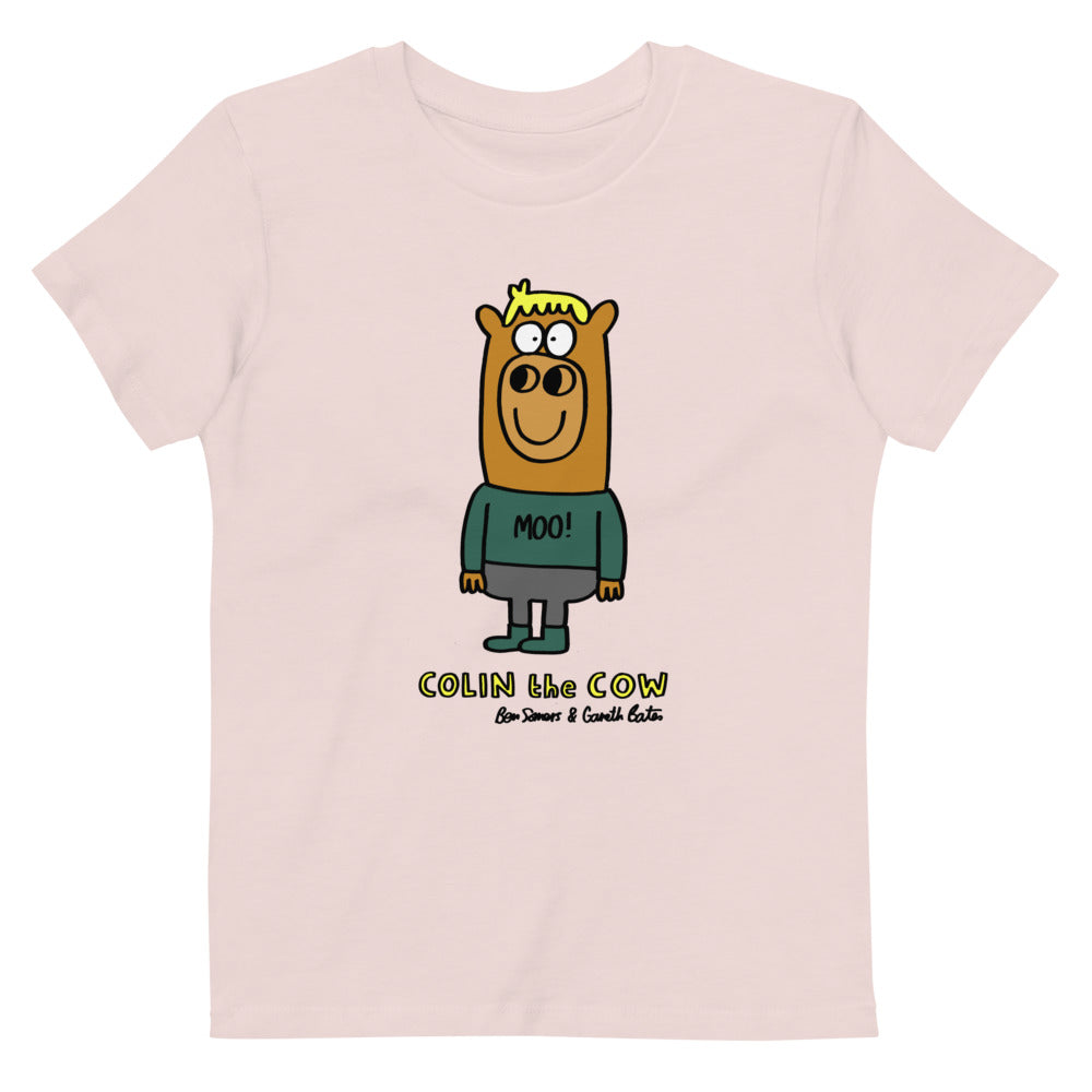 Colin the Cow - Organic cotton kids t-shirt