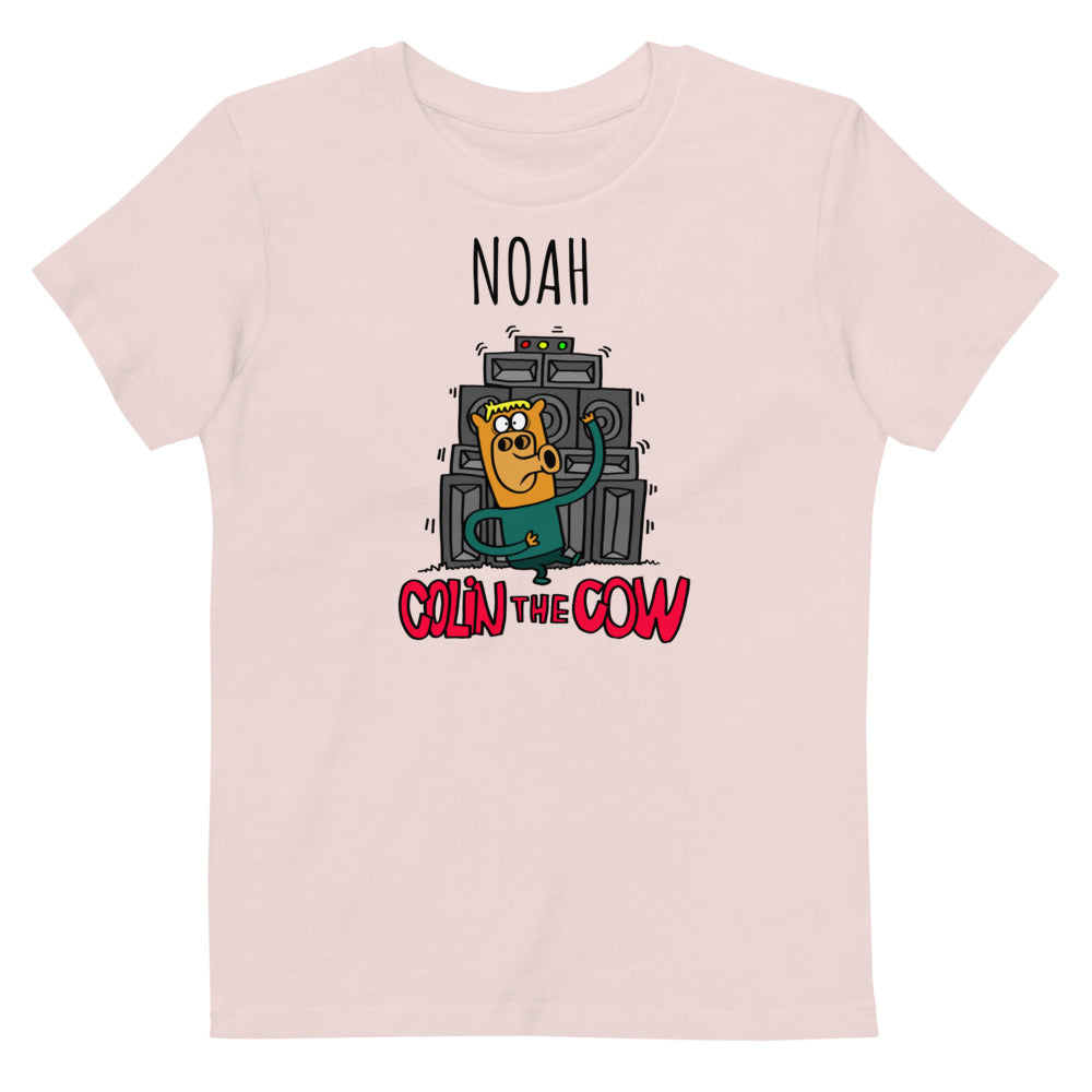 Colin Dancing - Personalised organic cotton kids t-shirt