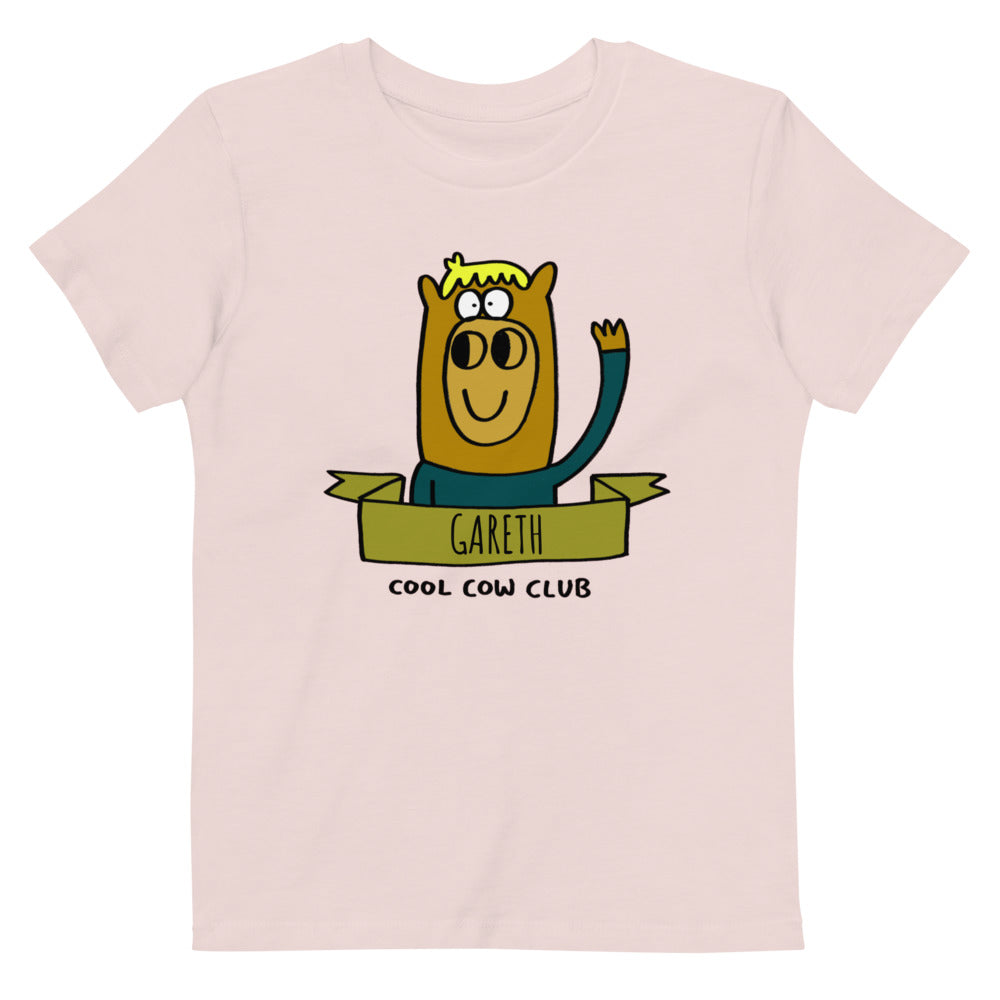 Cool Cow Club - Personalised organic cotton kids t-shirt