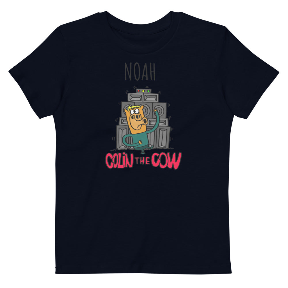 Colin Dancing - Personalised organic cotton kids t-shirt