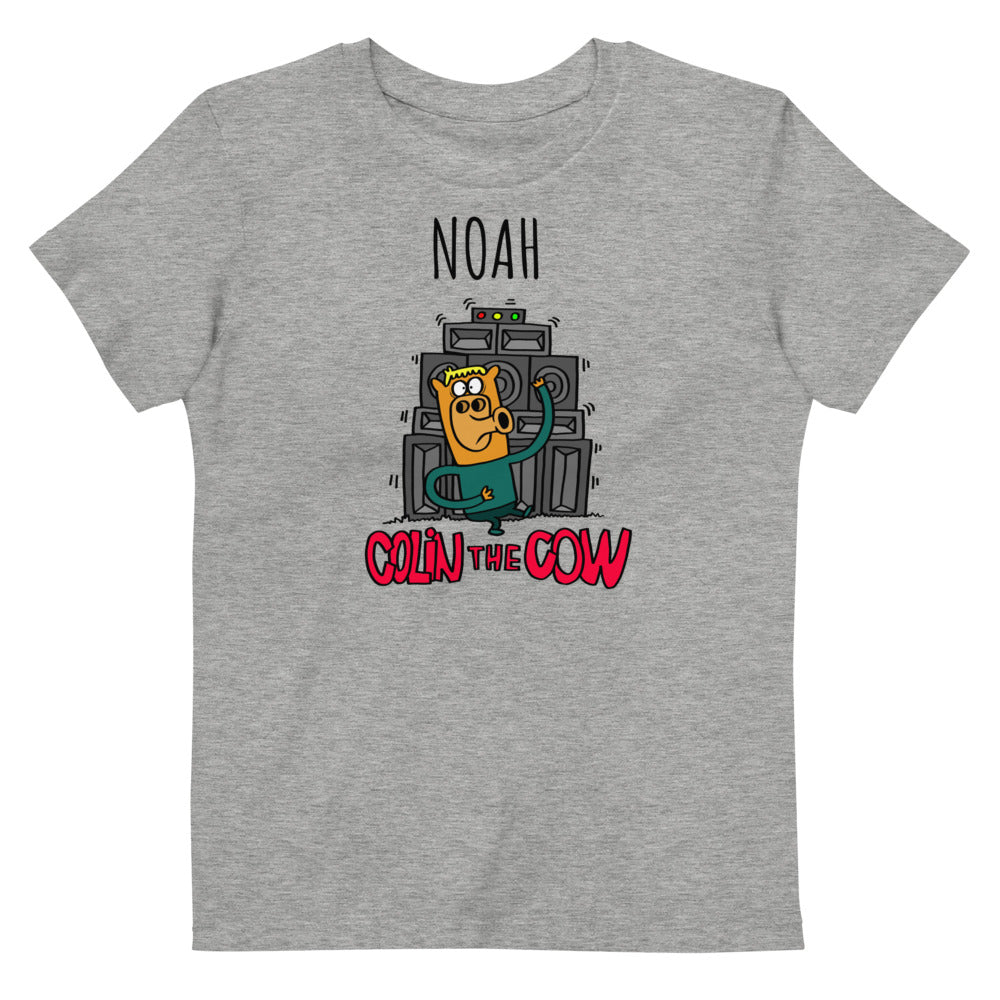Colin Dancing - Personalised organic cotton kids t-shirt