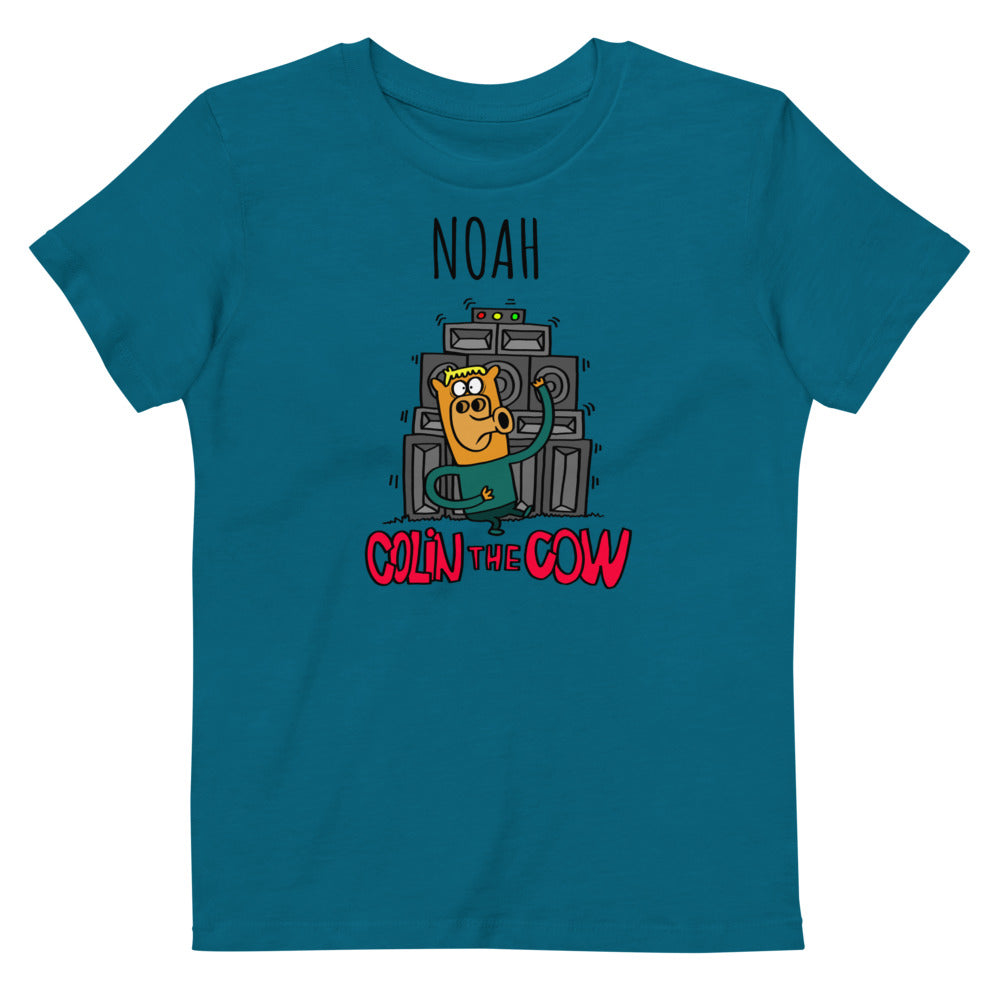Colin Dancing - Personalised organic cotton kids t-shirt