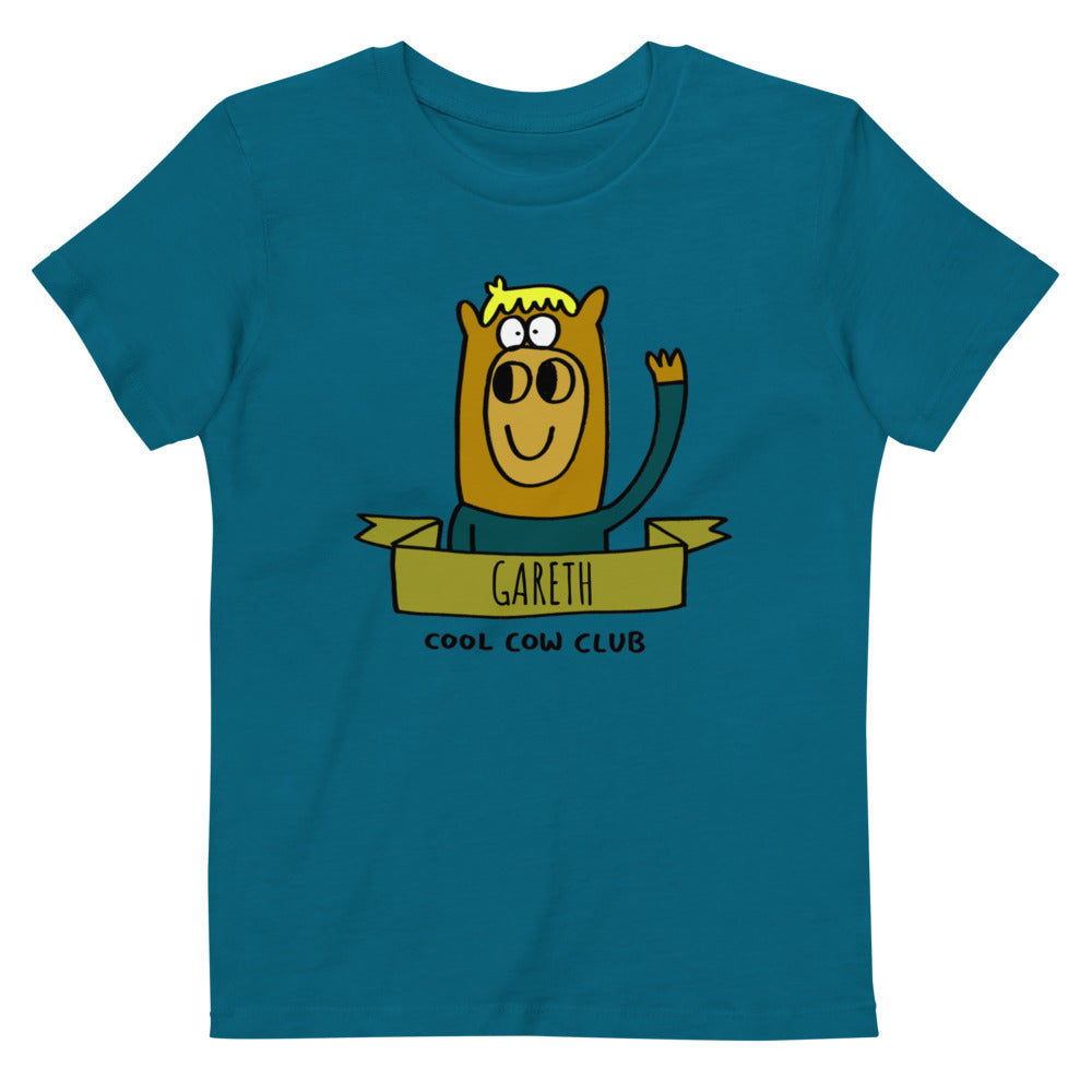 Cool Cow Club - Personalised organic cotton kids t-shirt