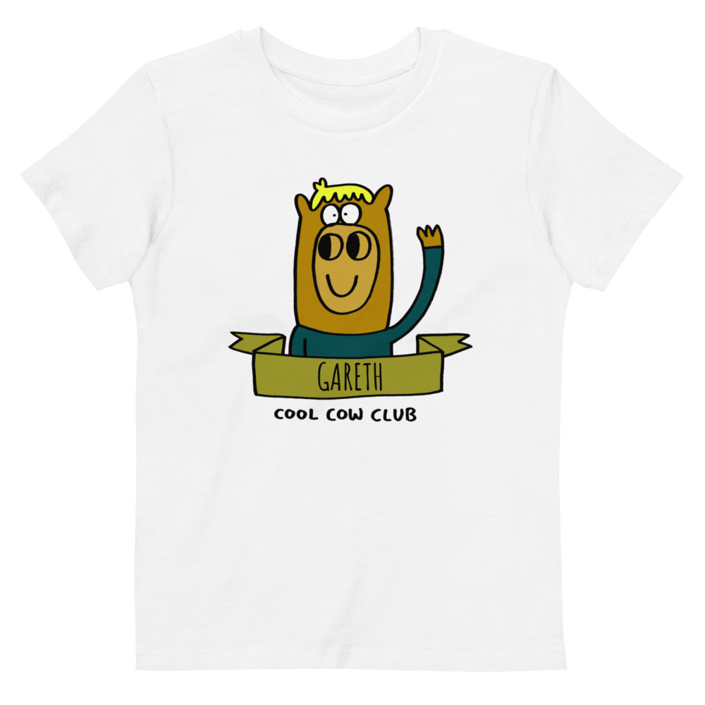 Cool Cow Club - Personalised organic cotton kids t-shirt