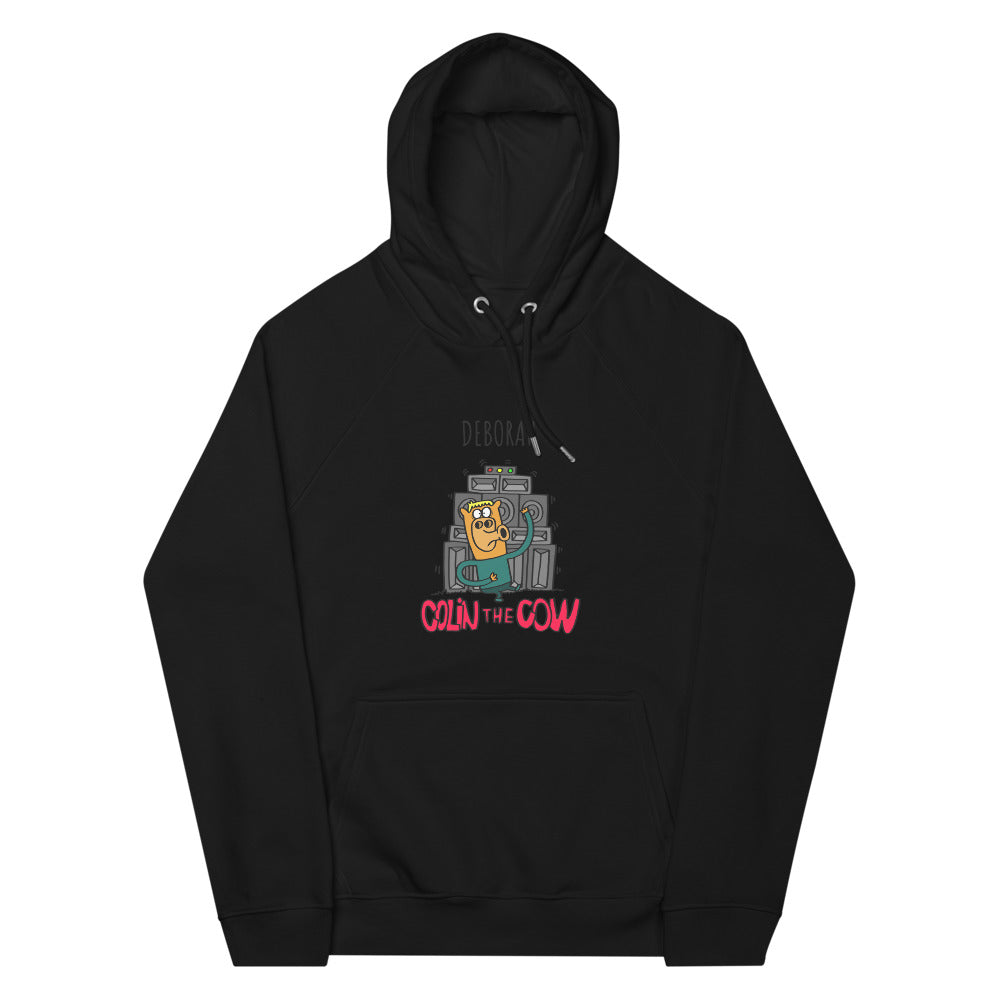 Colin Dancing - Personalised unisex eco raglan hoodie