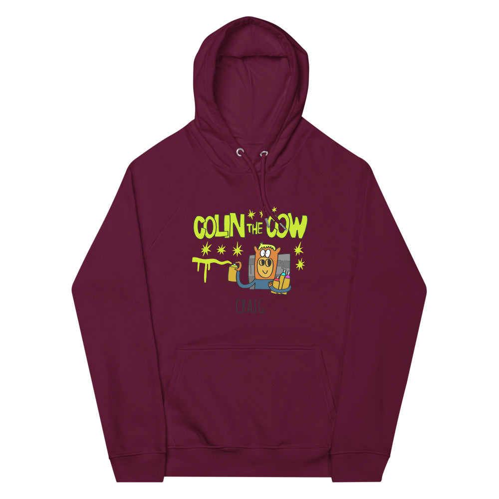 Graffiti - Personalised unisex eco raglan hoodie