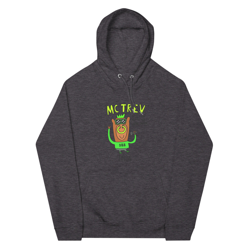 MC Trev - Personalised unisex eco raglan hoodie