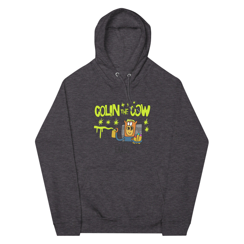Graffiti - Personalised unisex eco raglan hoodie
