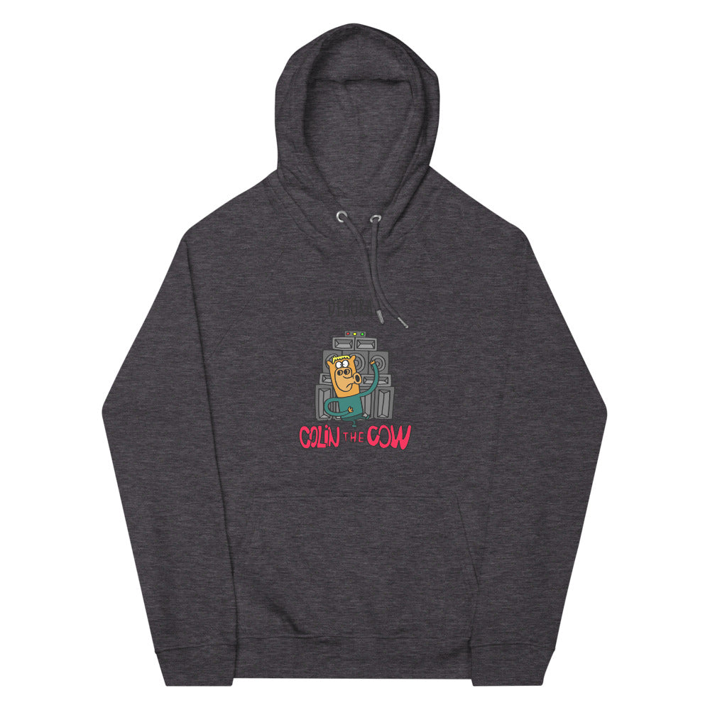 Colin Dancing - Personalised unisex eco raglan hoodie