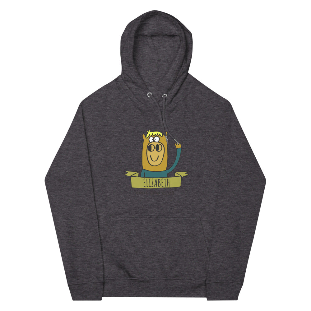 Cool Cow Club - Personalised unisex eco raglan hoodie