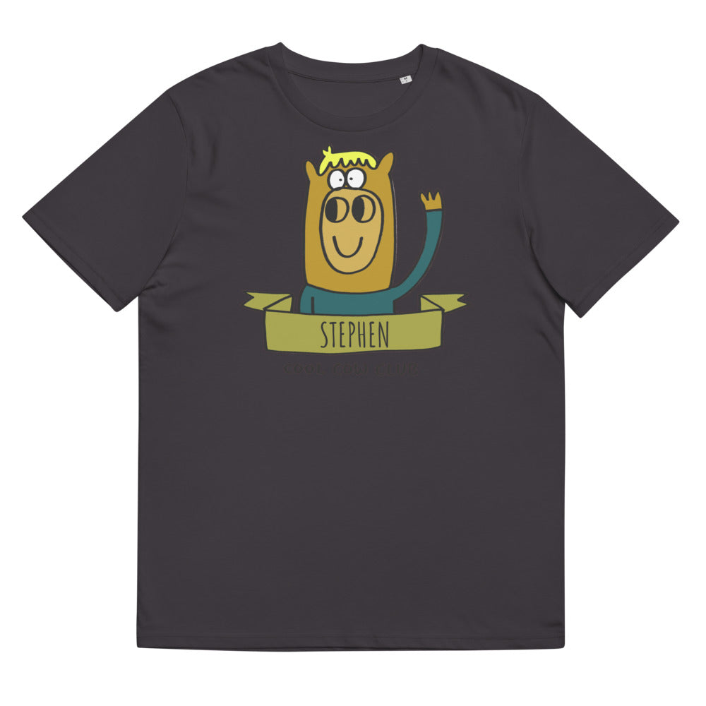 Cool Cow Club - Personalised Unisex organic cotton t-shirt