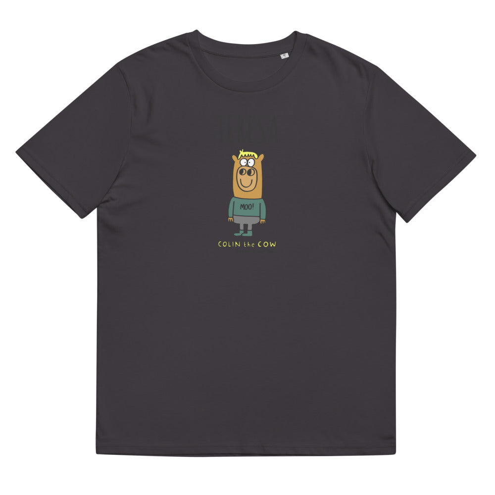 Colin the Cow - Unisex organic cotton t-shirt