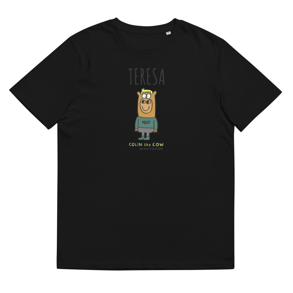 Colin the Cow - Unisex organic cotton t-shirt