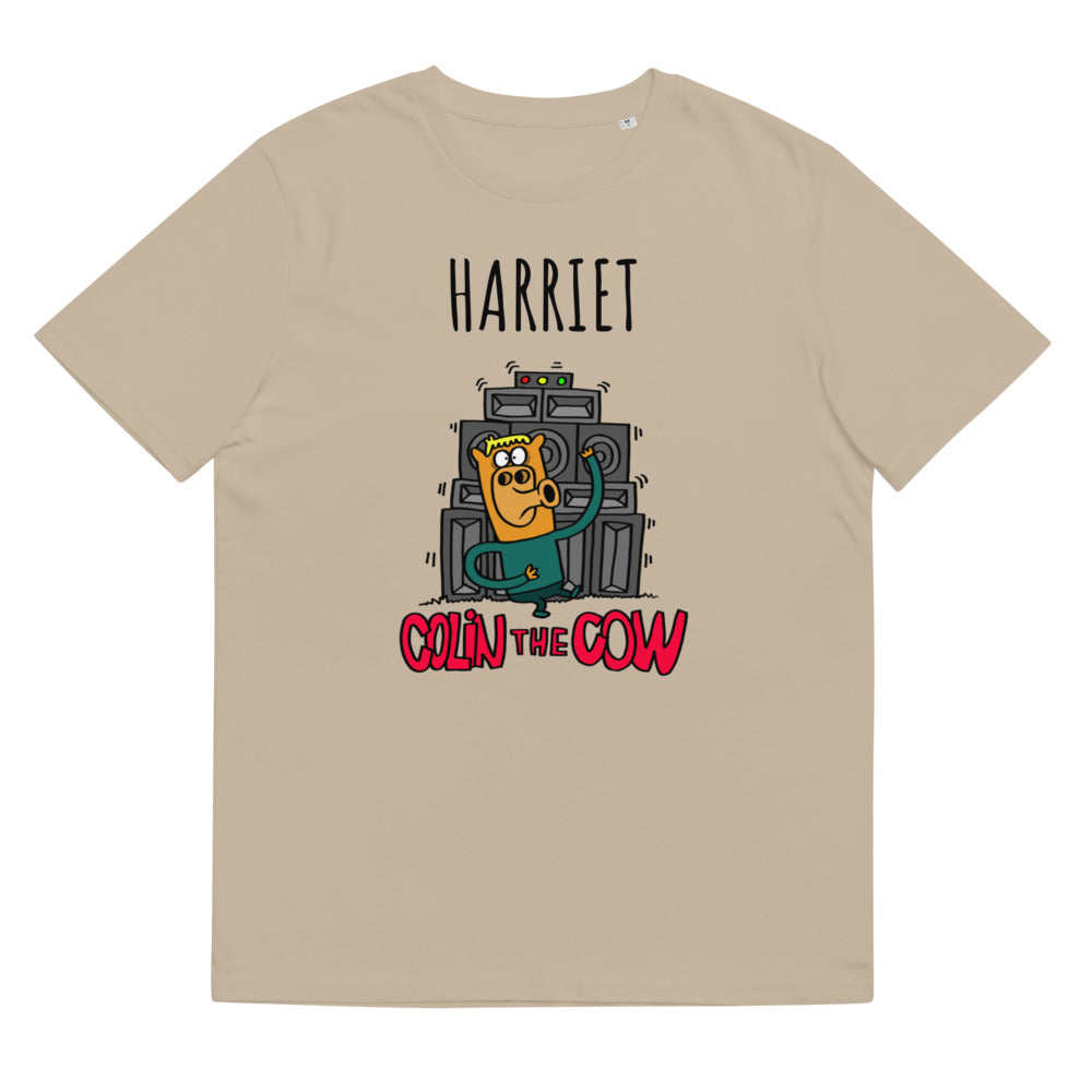 Colin Dancing - Personalised unisex organic cotton t-shirt