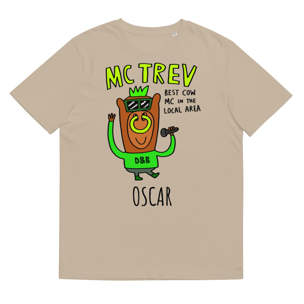 MC Trev - Personalised unisex organic cotton t-shirt