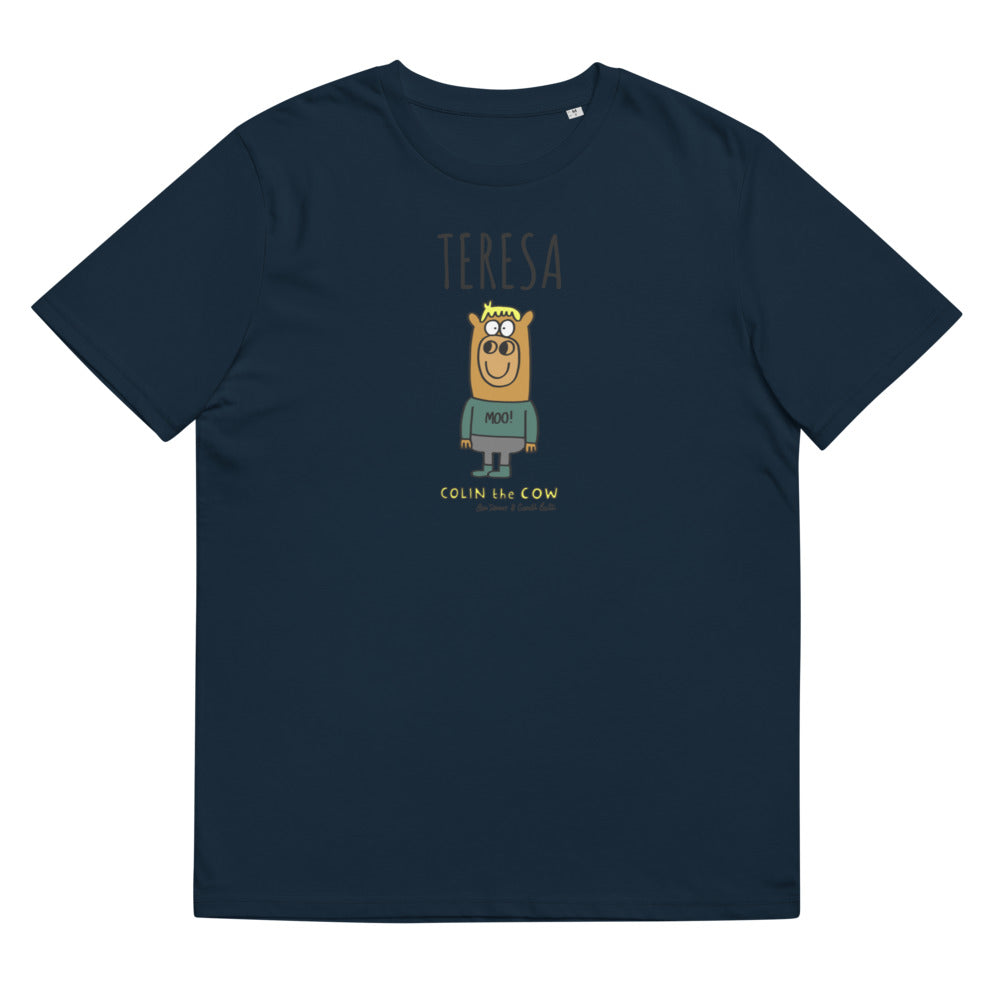 Colin the Cow - Unisex organic cotton t-shirt