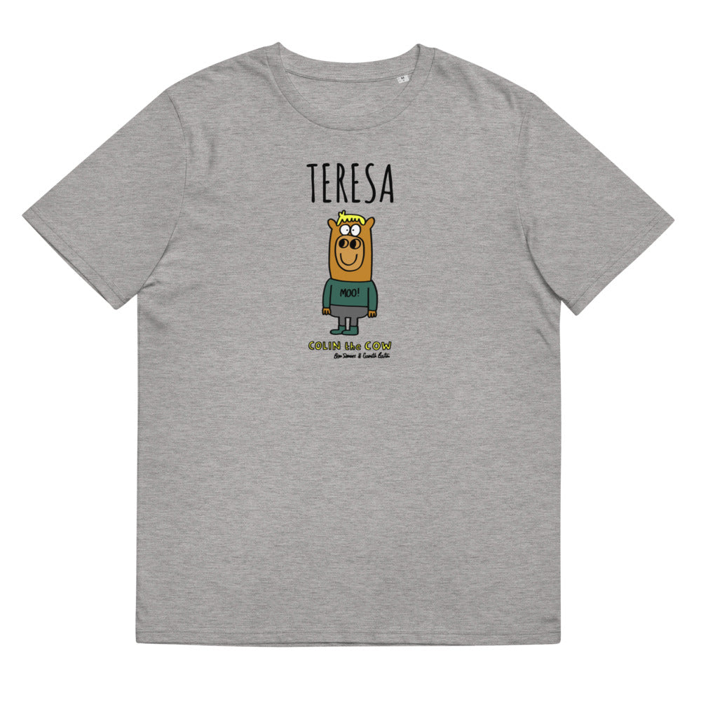 Colin the Cow - Unisex organic cotton t-shirt