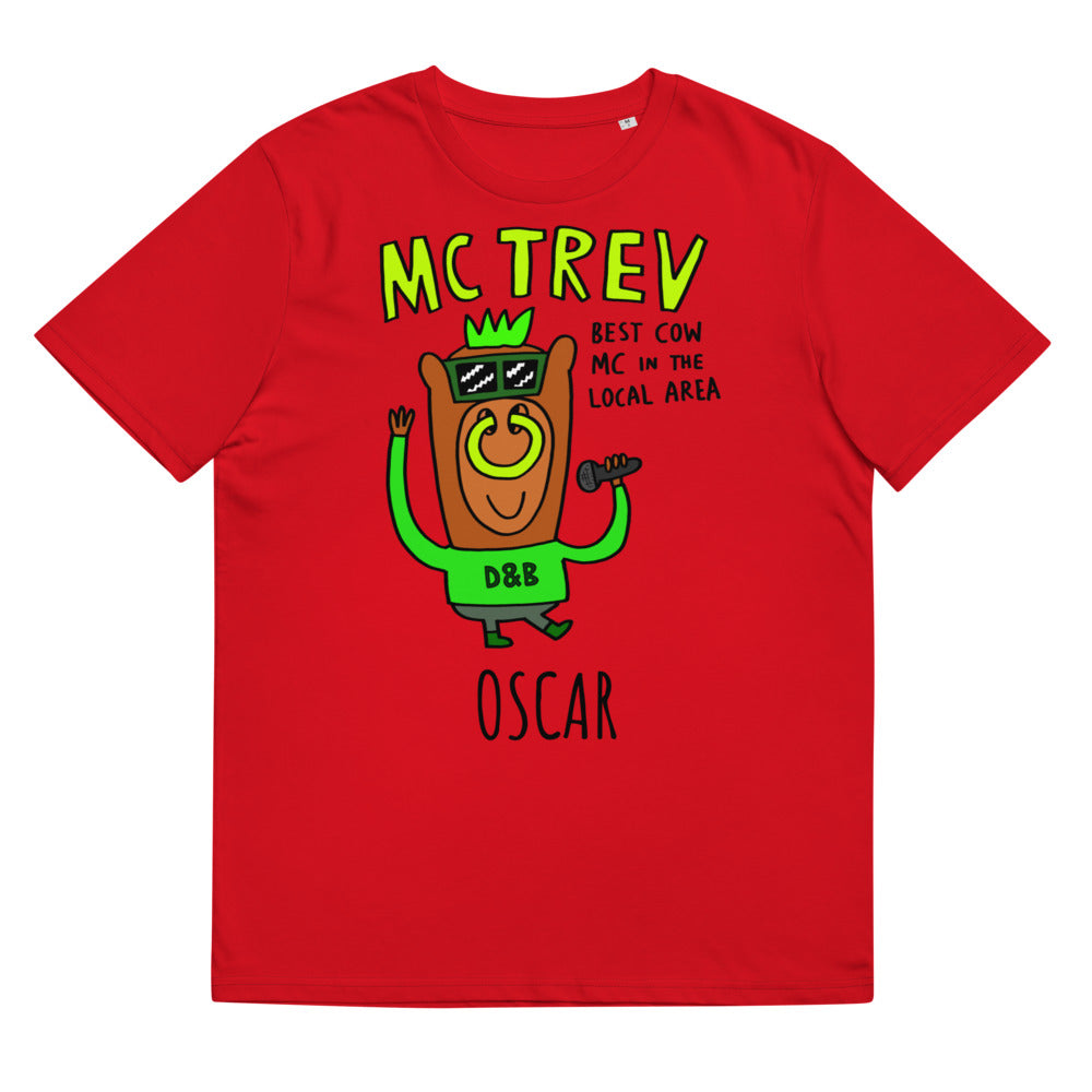 MC Trev - Personalised unisex organic cotton t-shirt