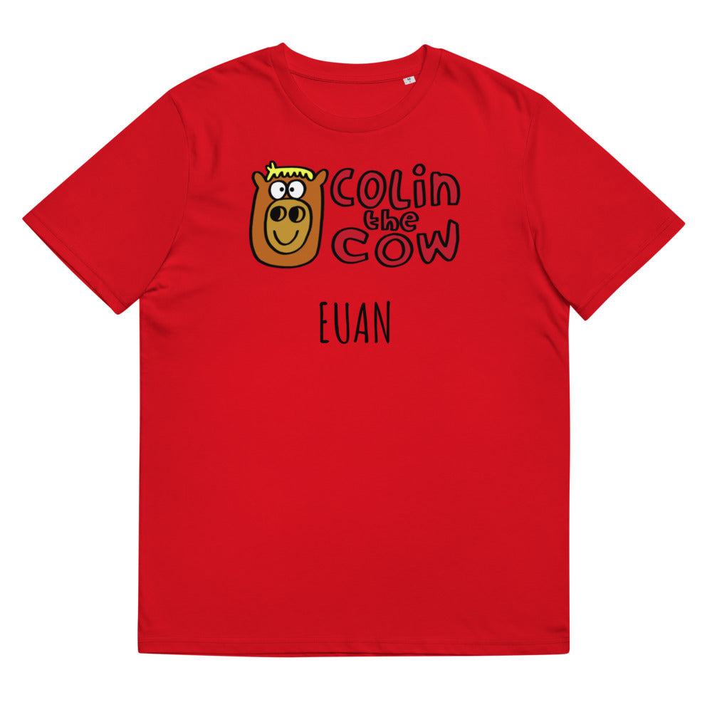 Colin's Logo - Personalised unisex organic cotton t-shirt