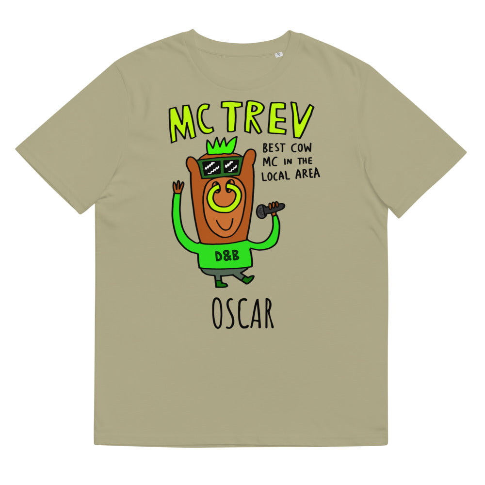 MC Trev - Personalised unisex organic cotton t-shirt