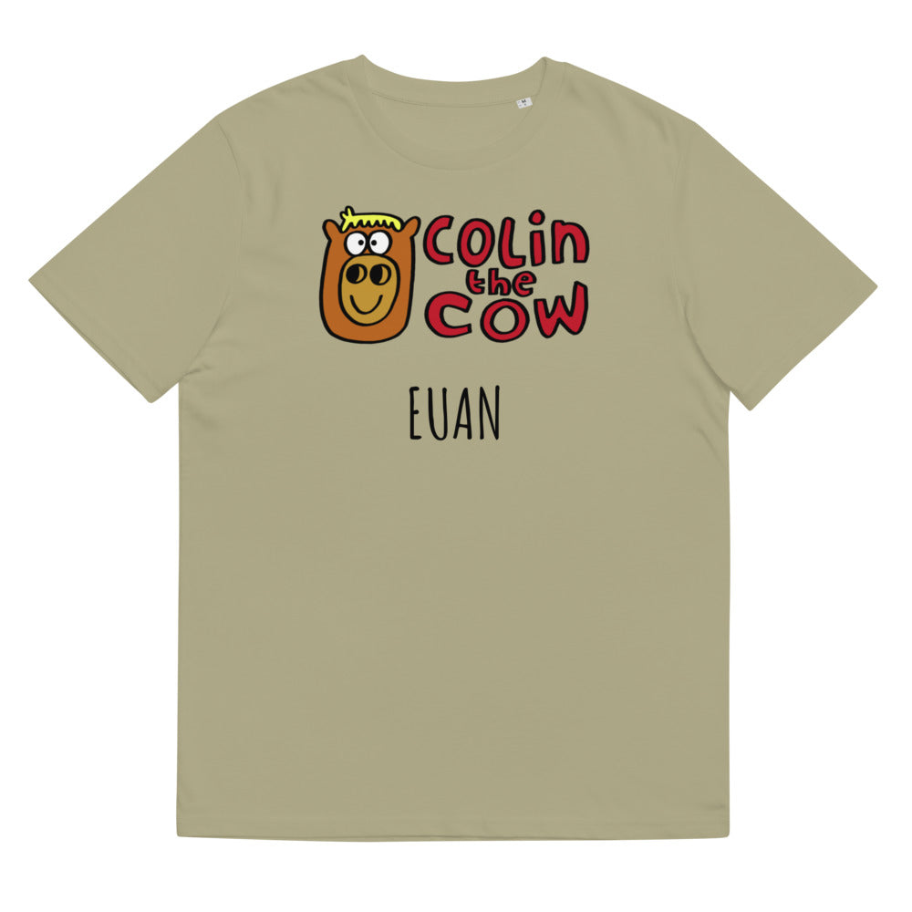 Colin's Logo - Personalised unisex organic cotton t-shirt