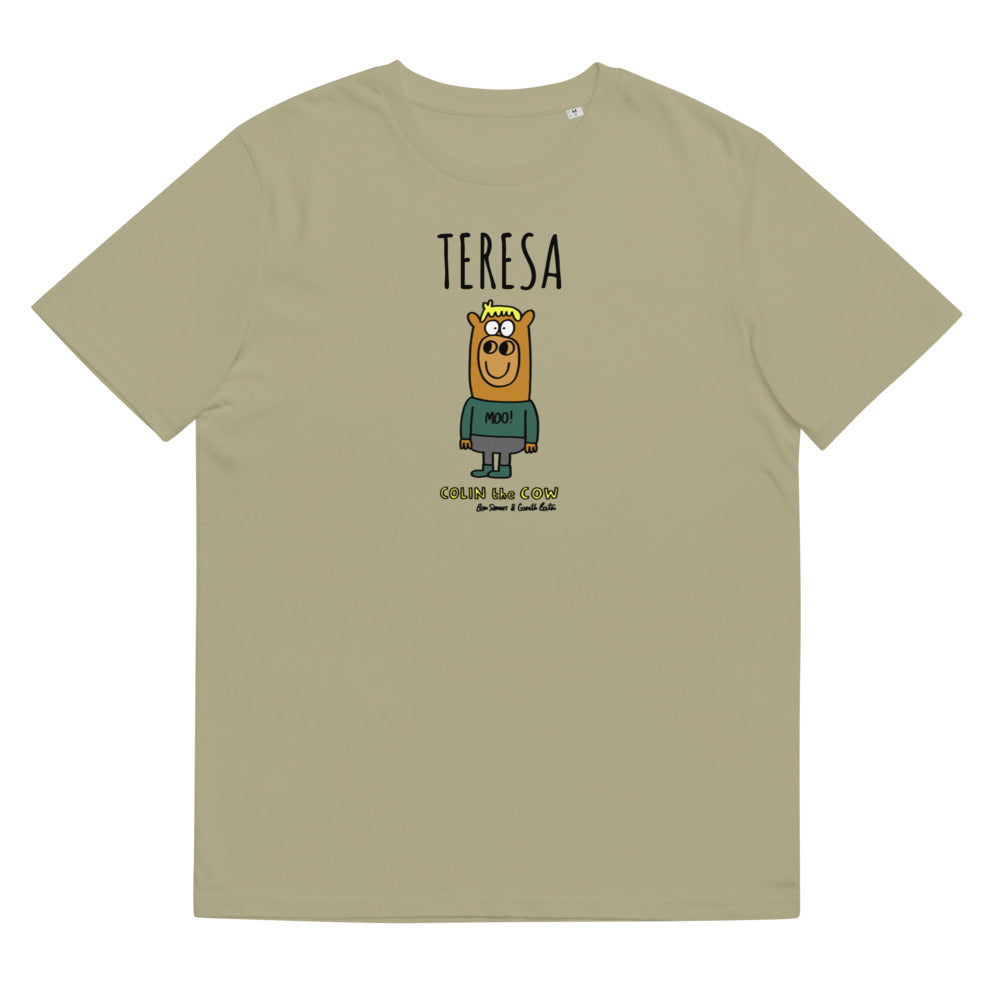 Colin the Cow - Unisex organic cotton t-shirt