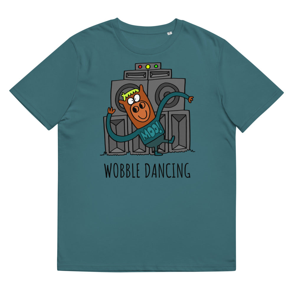 Wobble Dancing - Personalised unisex organic cotton t-shirt
