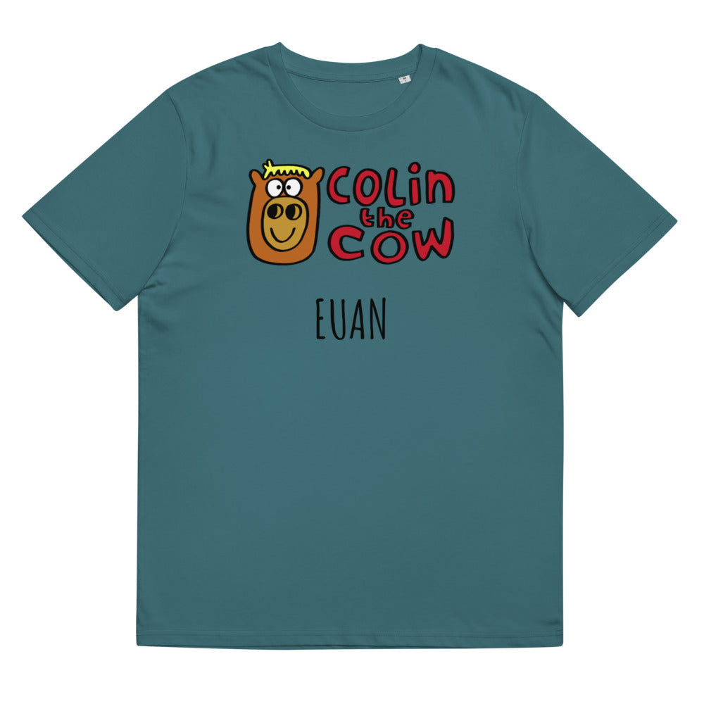 Colin's Logo - Personalised unisex organic cotton t-shirt