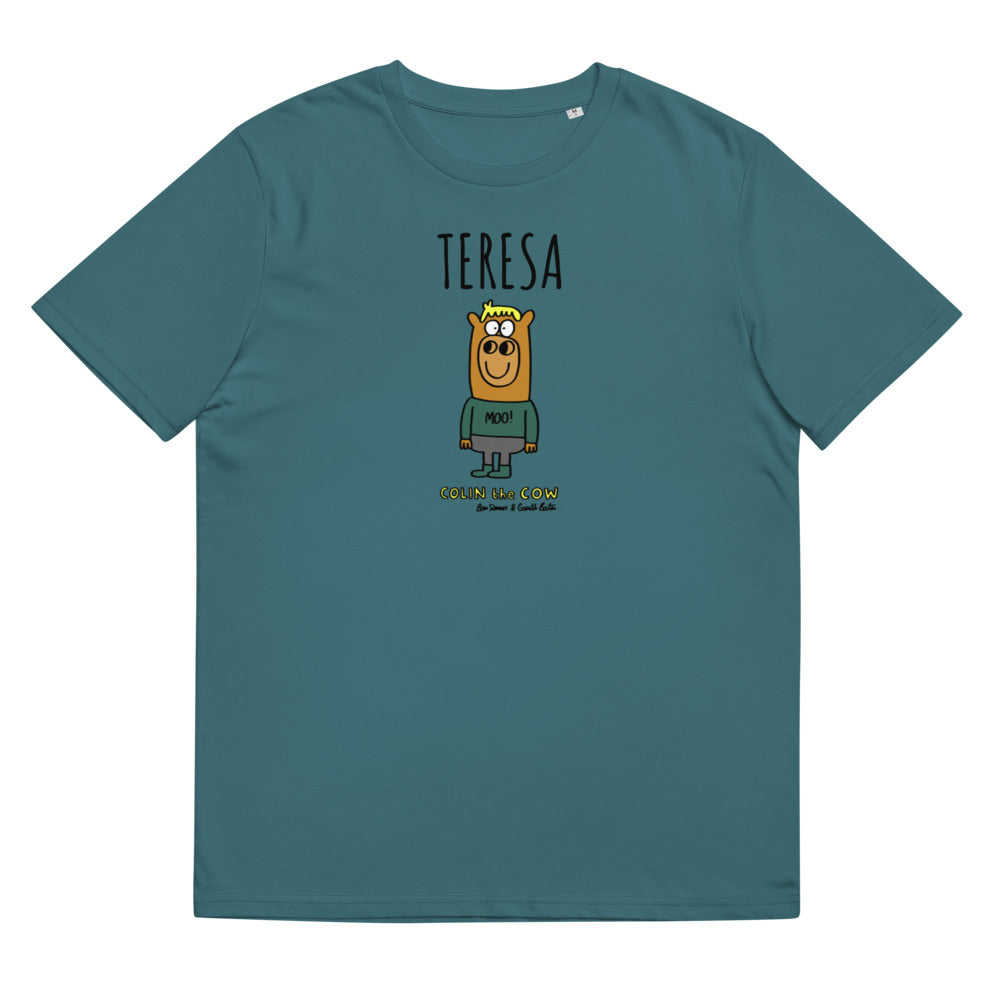 Colin the Cow - Unisex organic cotton t-shirt