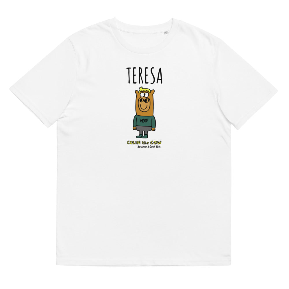 Colin the Cow - Unisex organic cotton t-shirt