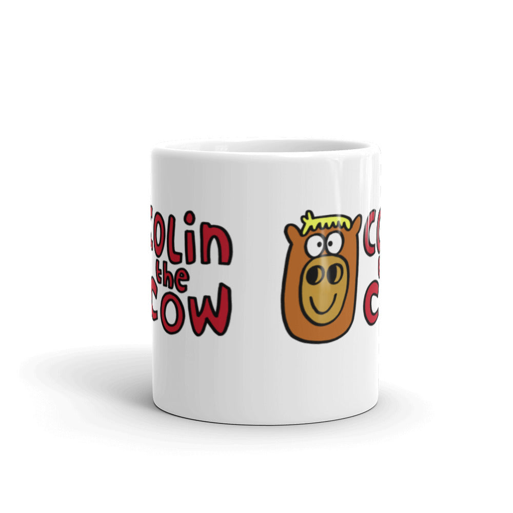 Colin's Logo - White glossy mug