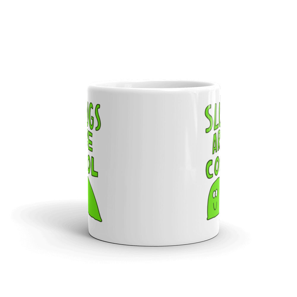 Dave the Slug - White glossy mug