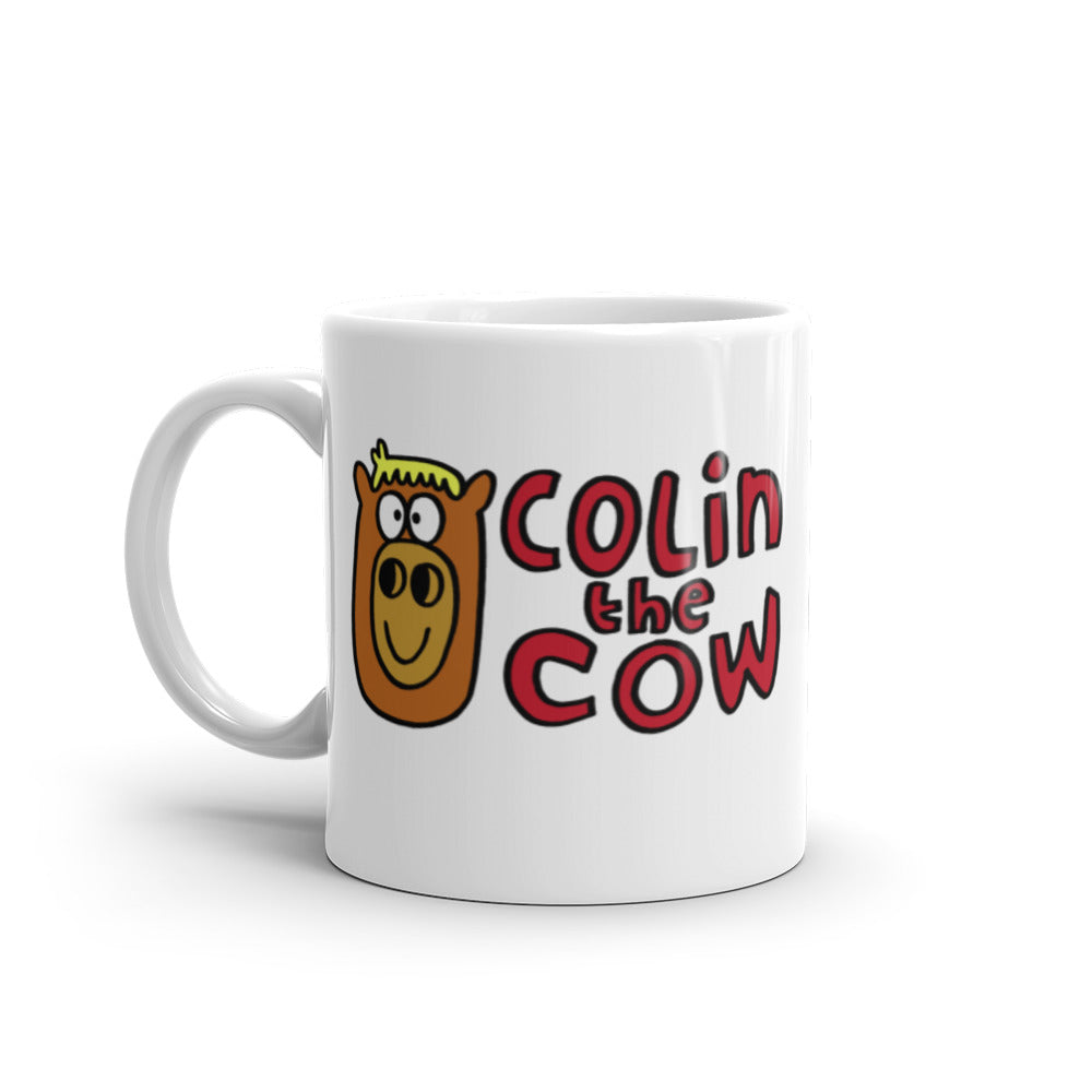 Colin's Logo - White glossy mug