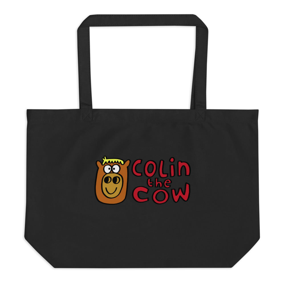 Colin's Logo - Large organic tote bag