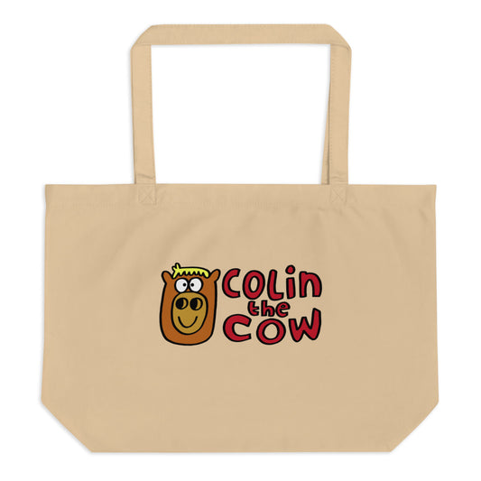 Colin's Logo - Large organic tote bag