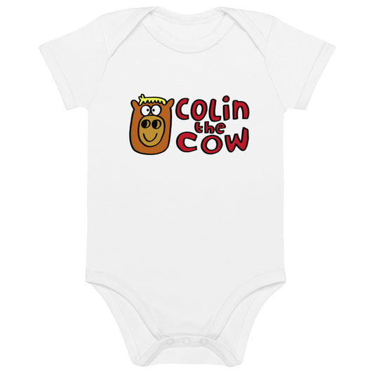 Colin's Logo - Organic cotton baby bodysuit