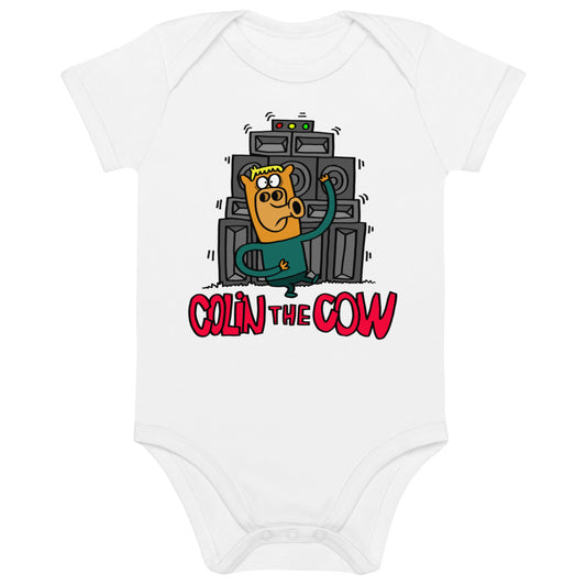 Colin Dancing - Organic cotton baby bodysuit