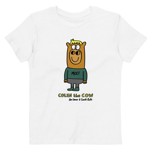 Colin the Cow - Organic cotton kids t-shirt